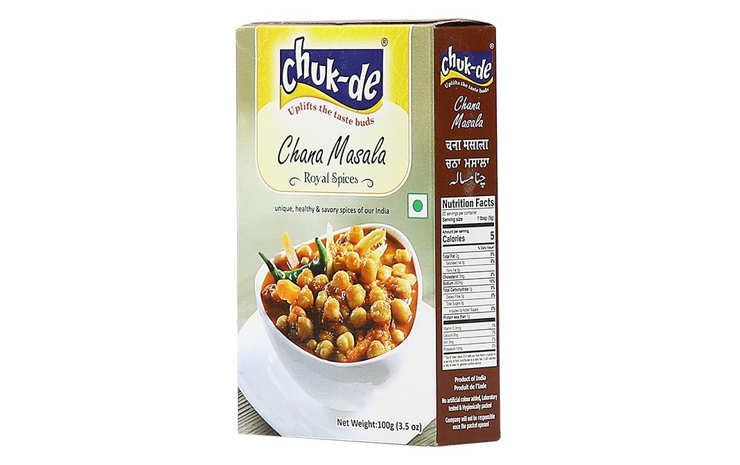 Chuk-de Chana Masala    Box  100 grams